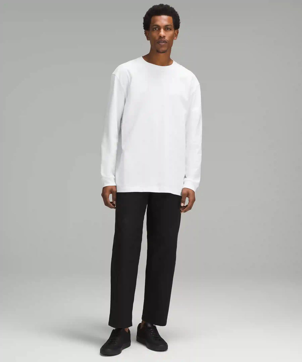 Heavyweight Cotton Jersey Long-Sleeve Shirt