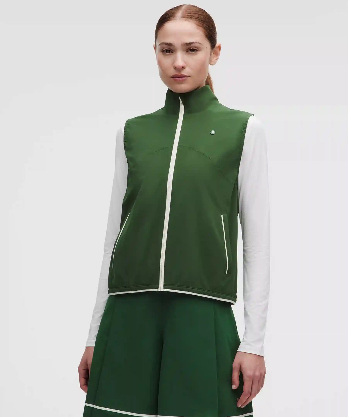 Lightweight High-Neck Golf Vest *Graphic
