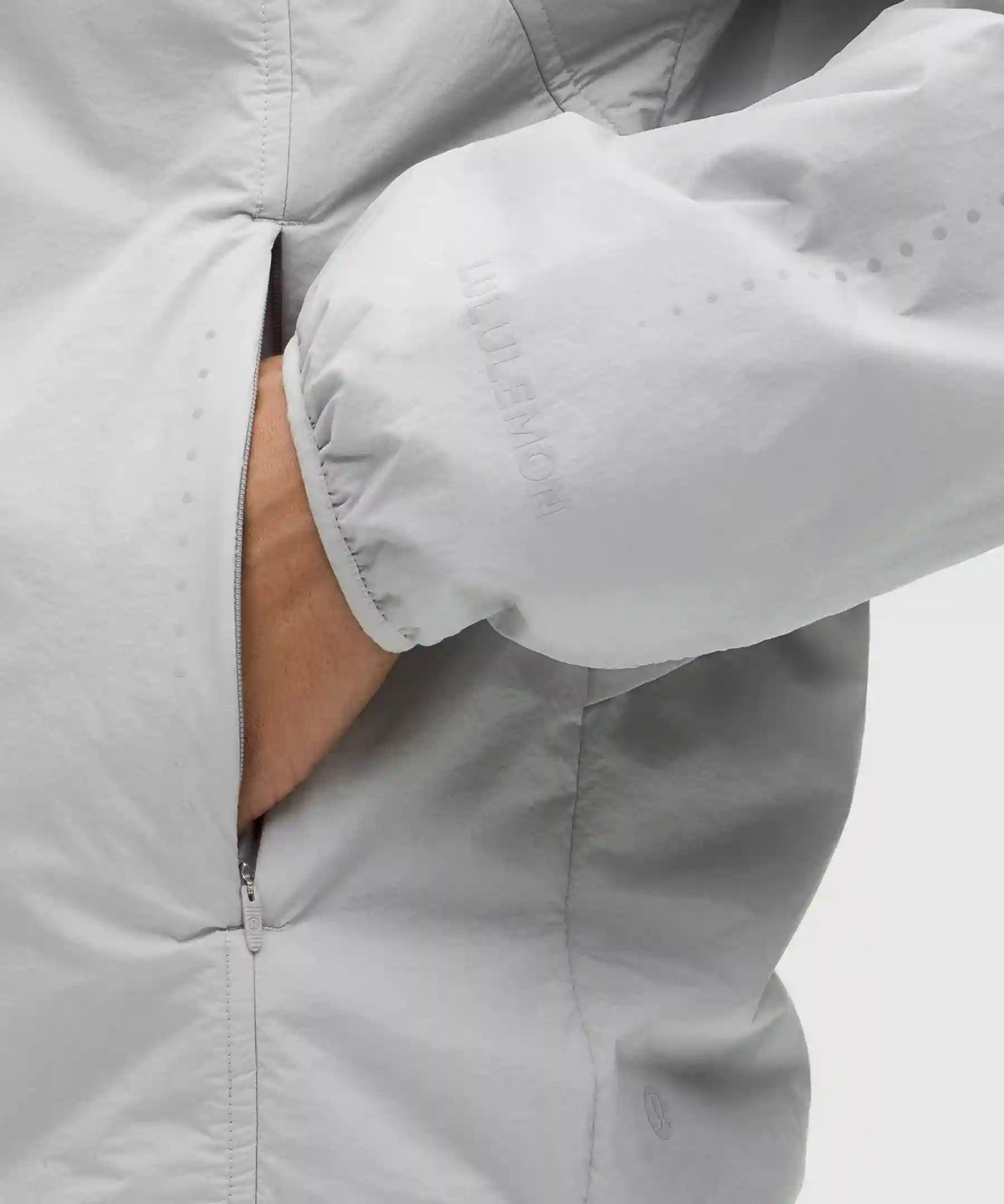 Insulated Back-Vent Running Jacket