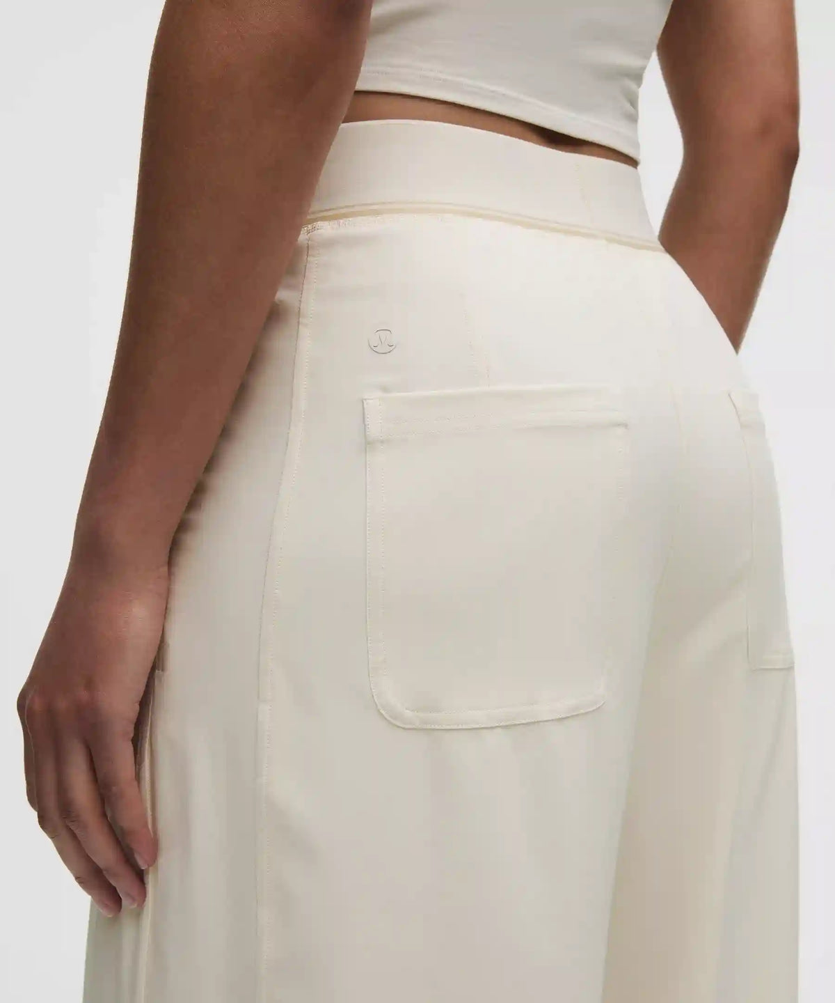 Swift High-Rise Wide-Leg Pant *Logo Waistband