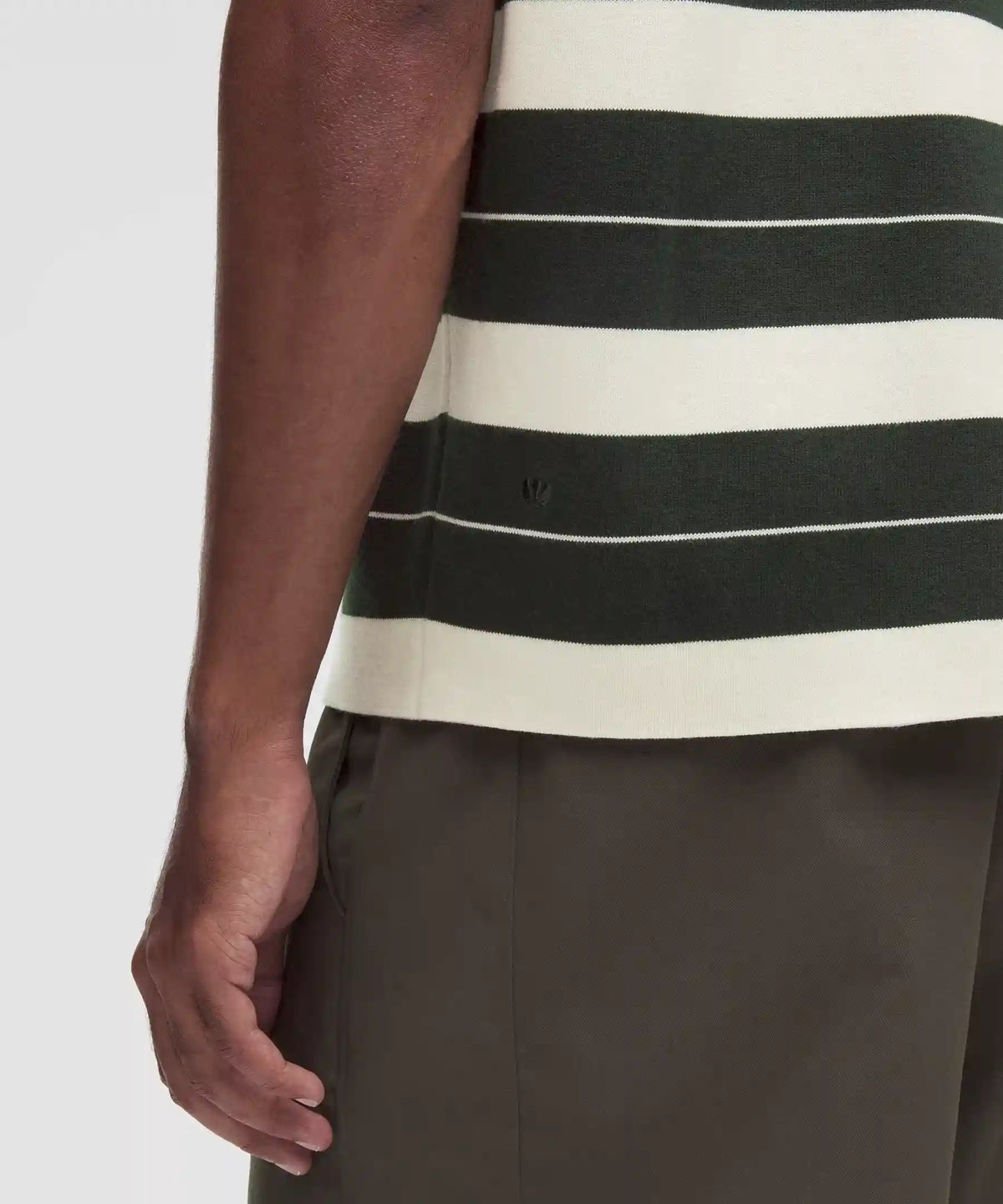 Cotton-Blend Knit Short-Sleeve Polo Shirt