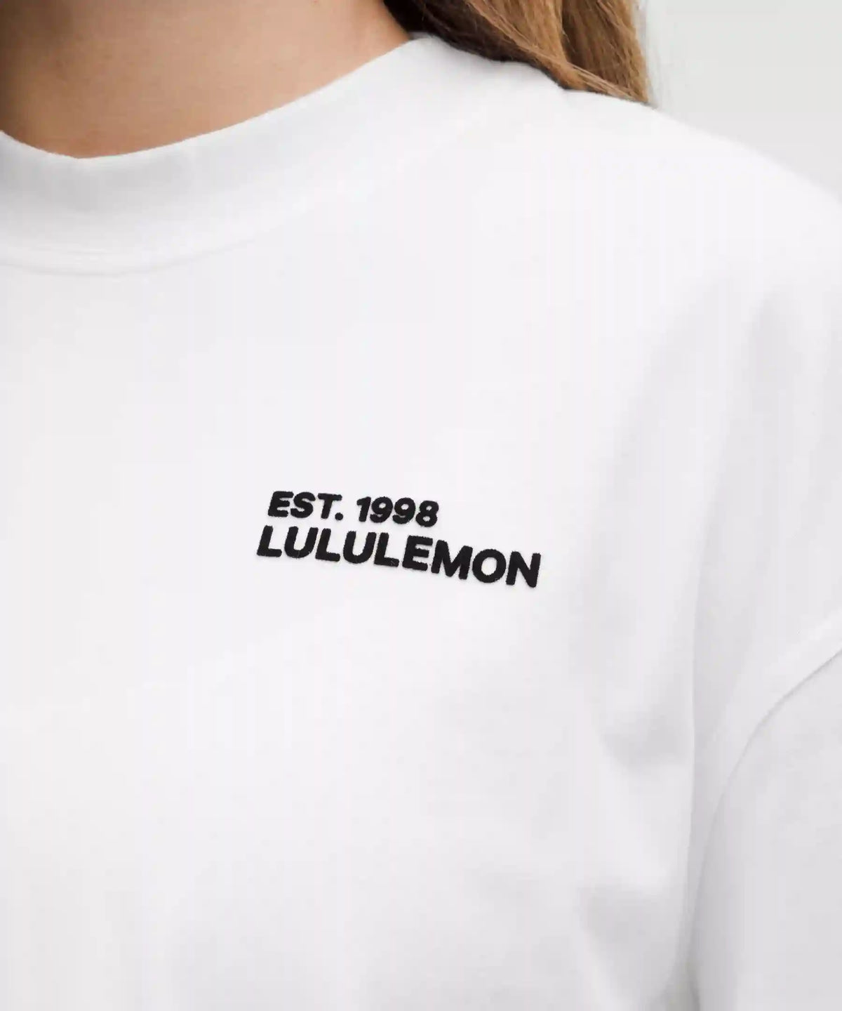 Heavyweight Cotton Crewneck Long-Sleeve Shirt