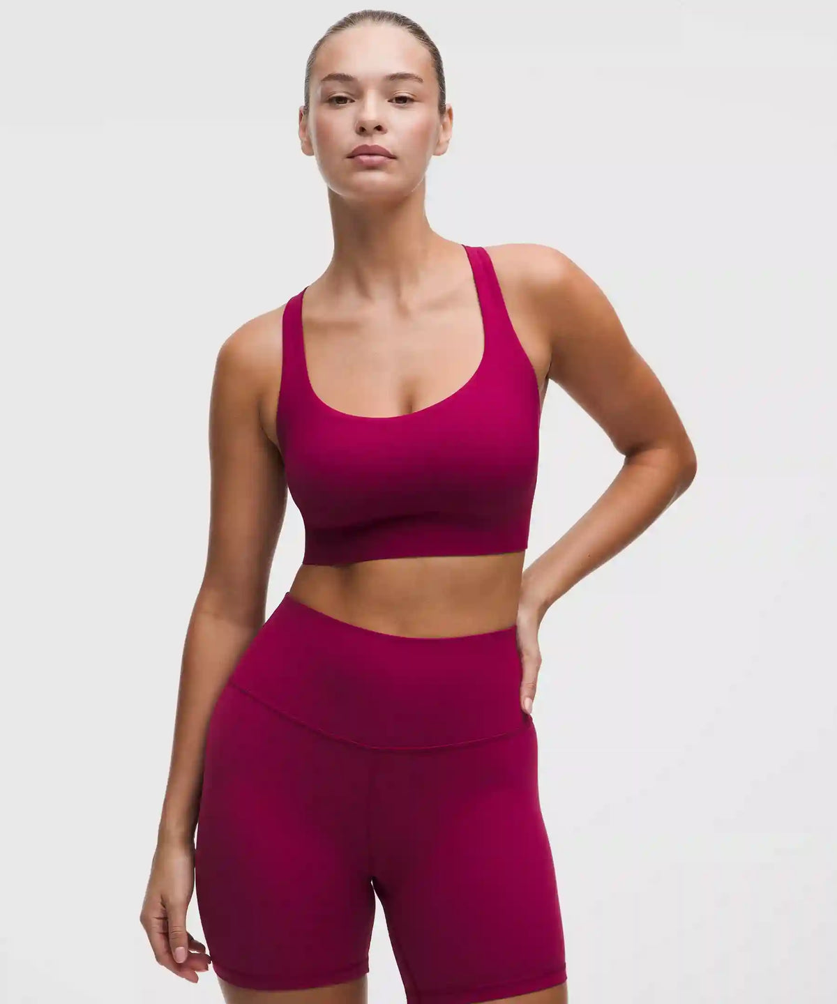 FlexyFlex Strappy Longline Yoga Bra *Light Support, D–DDD Cups