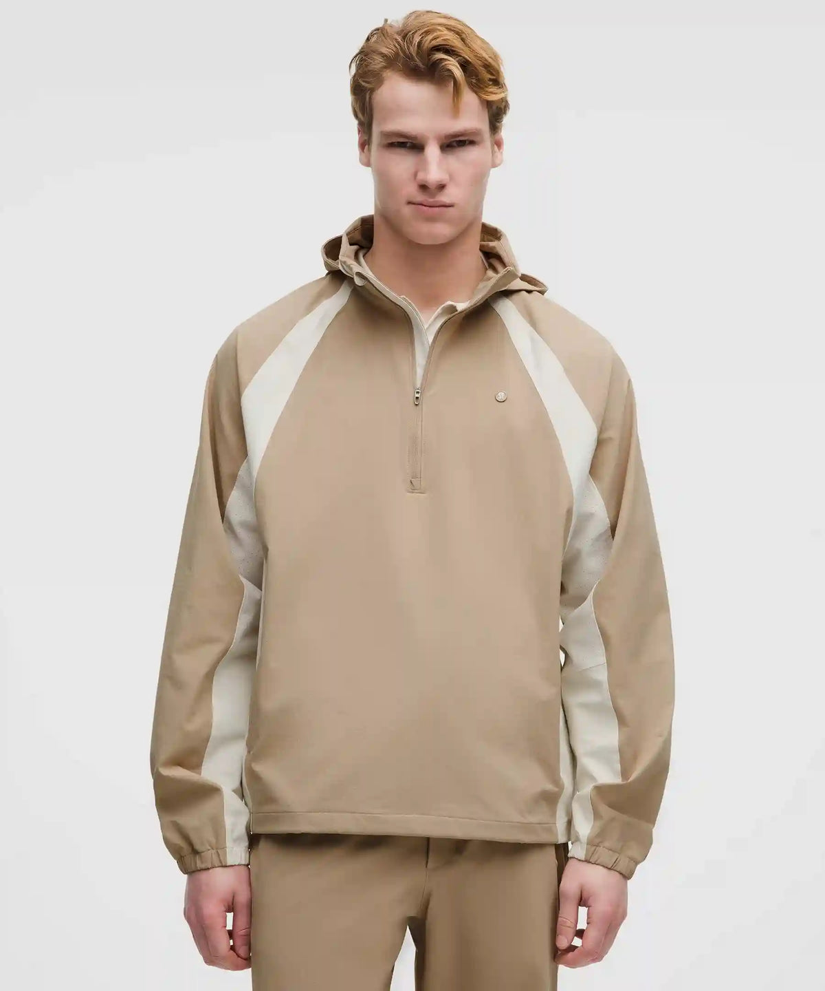 Water-Repellent Golf Half-Zip Pullover