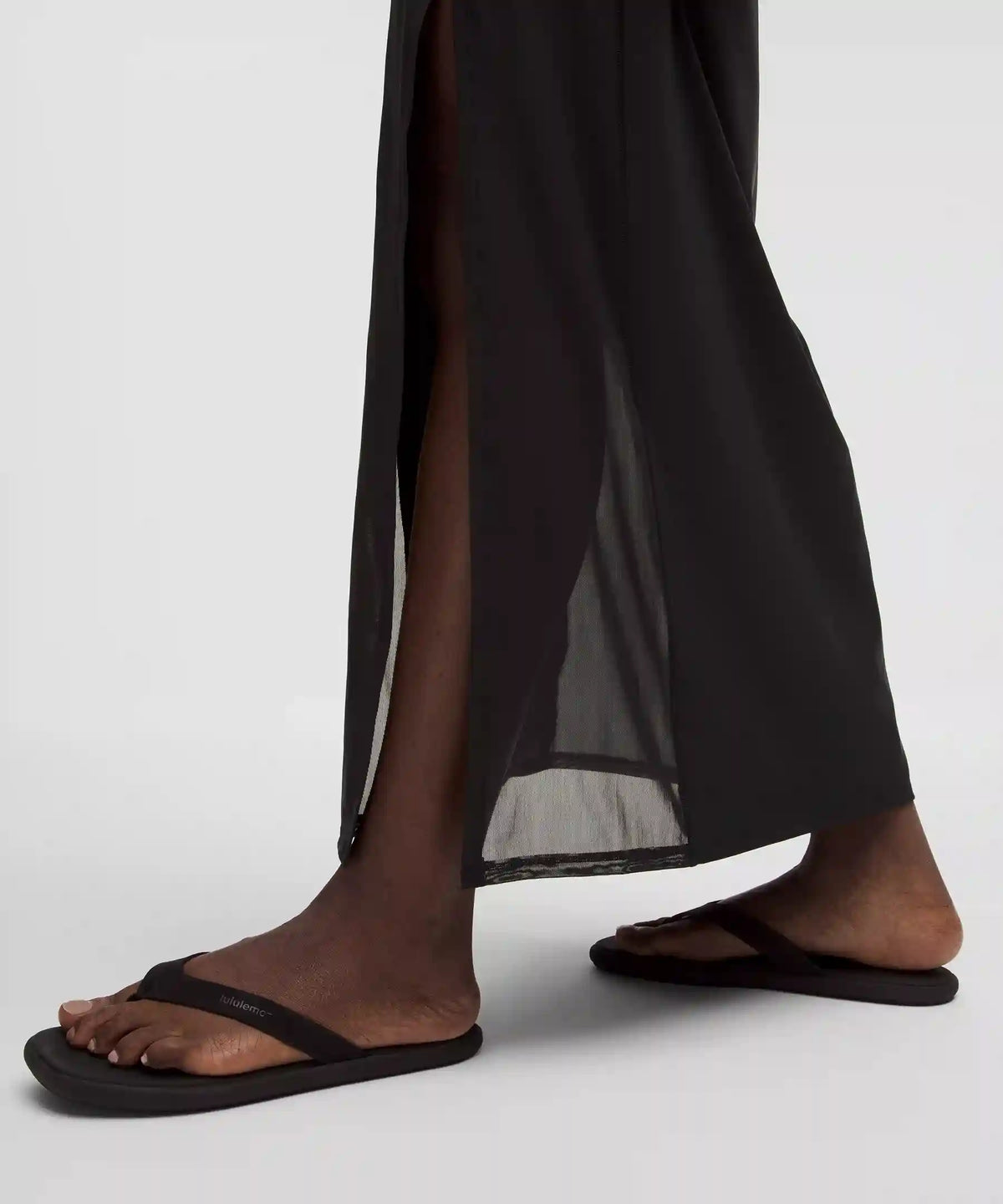 Mesh Cutout Long-Sleeve Dress *SLNSH Collection