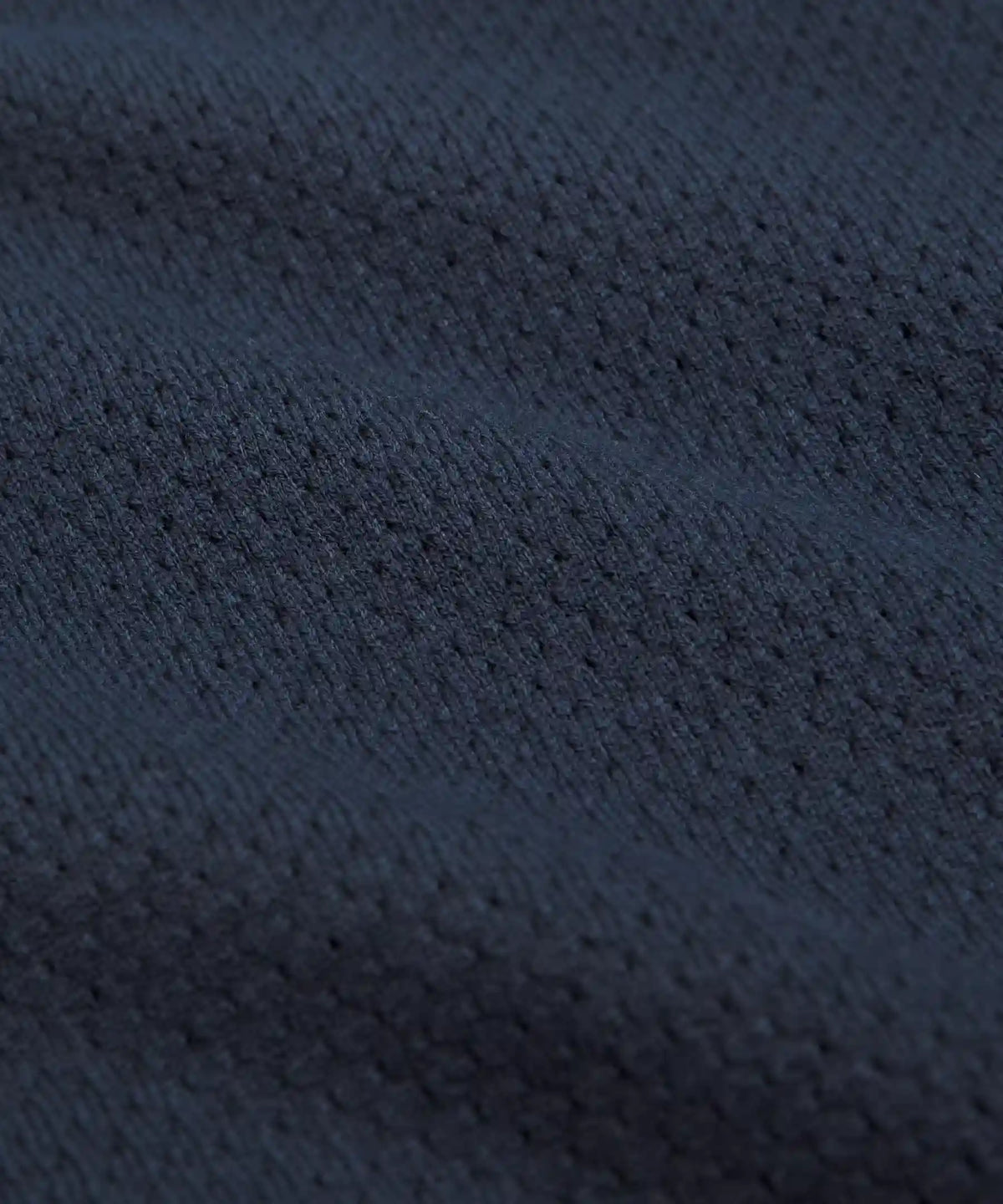 Cotton-Blend Knit Long-Sleeve Polo Shirt