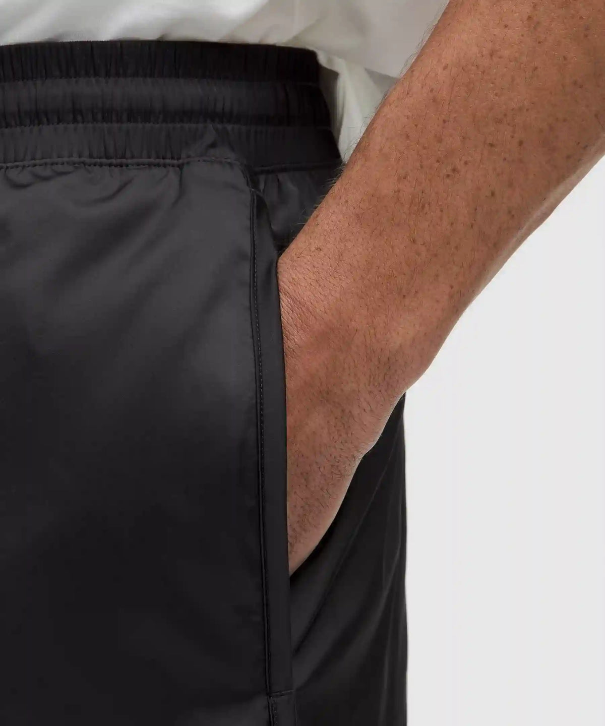 Stretch Satin Nylon Short 5"