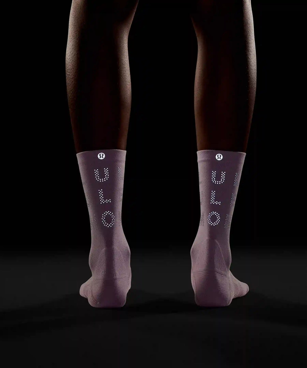 Unisex Power Stride Crew Socks *Reflective