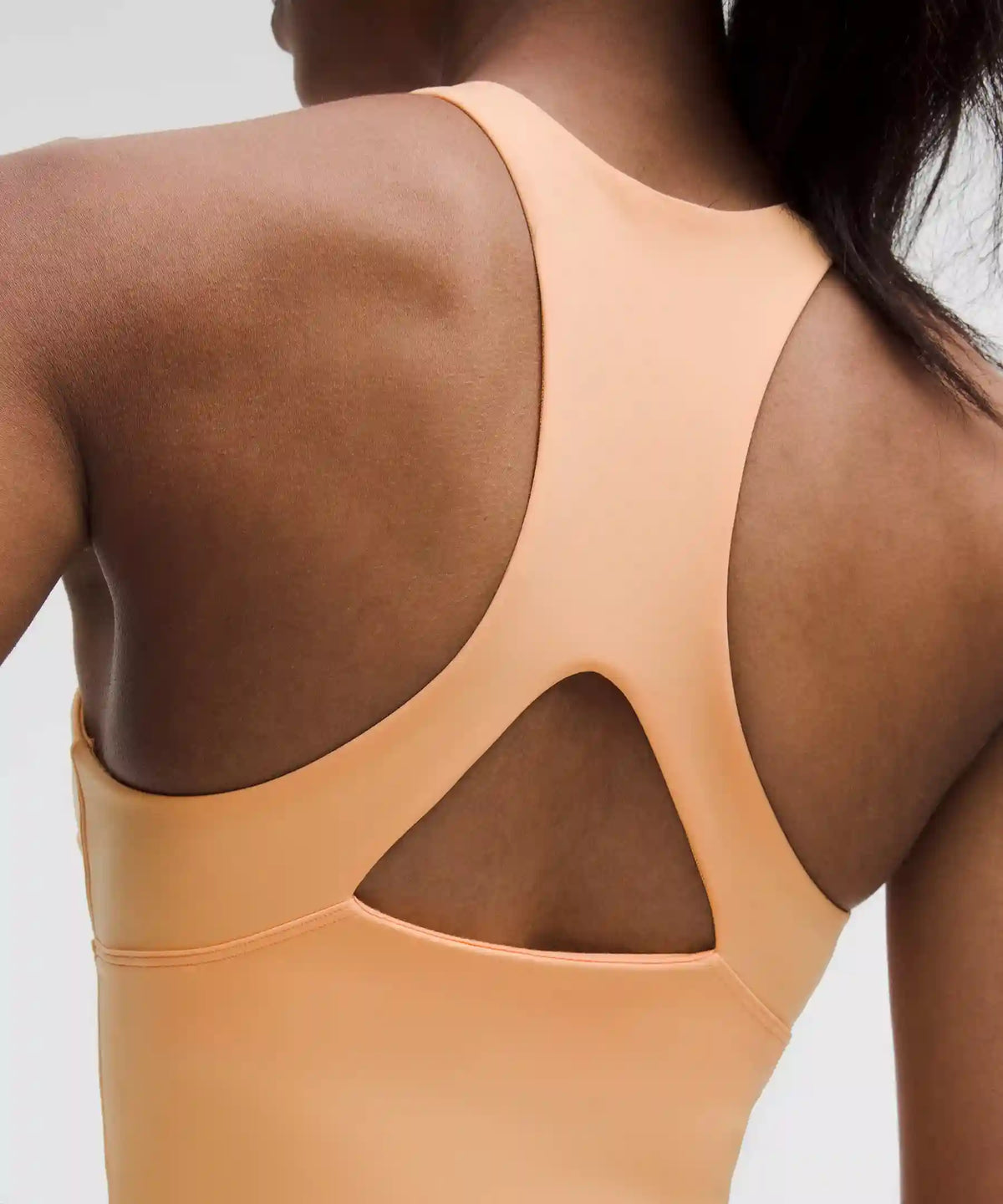 Scallop-Hem High-Neck Tennis Tank Top *Medium Support, B/C Cup