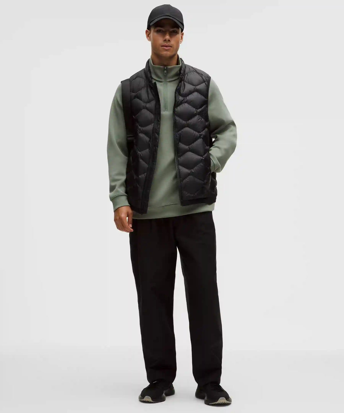 Smooth Spacer Quarter Zip