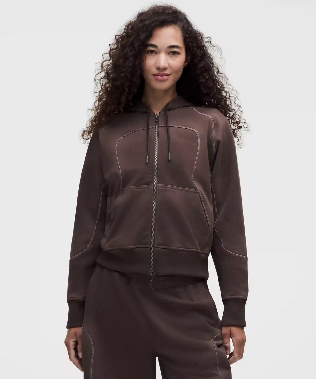 Faded French Terry Full-Zip Hoodie *SLNSH Collection