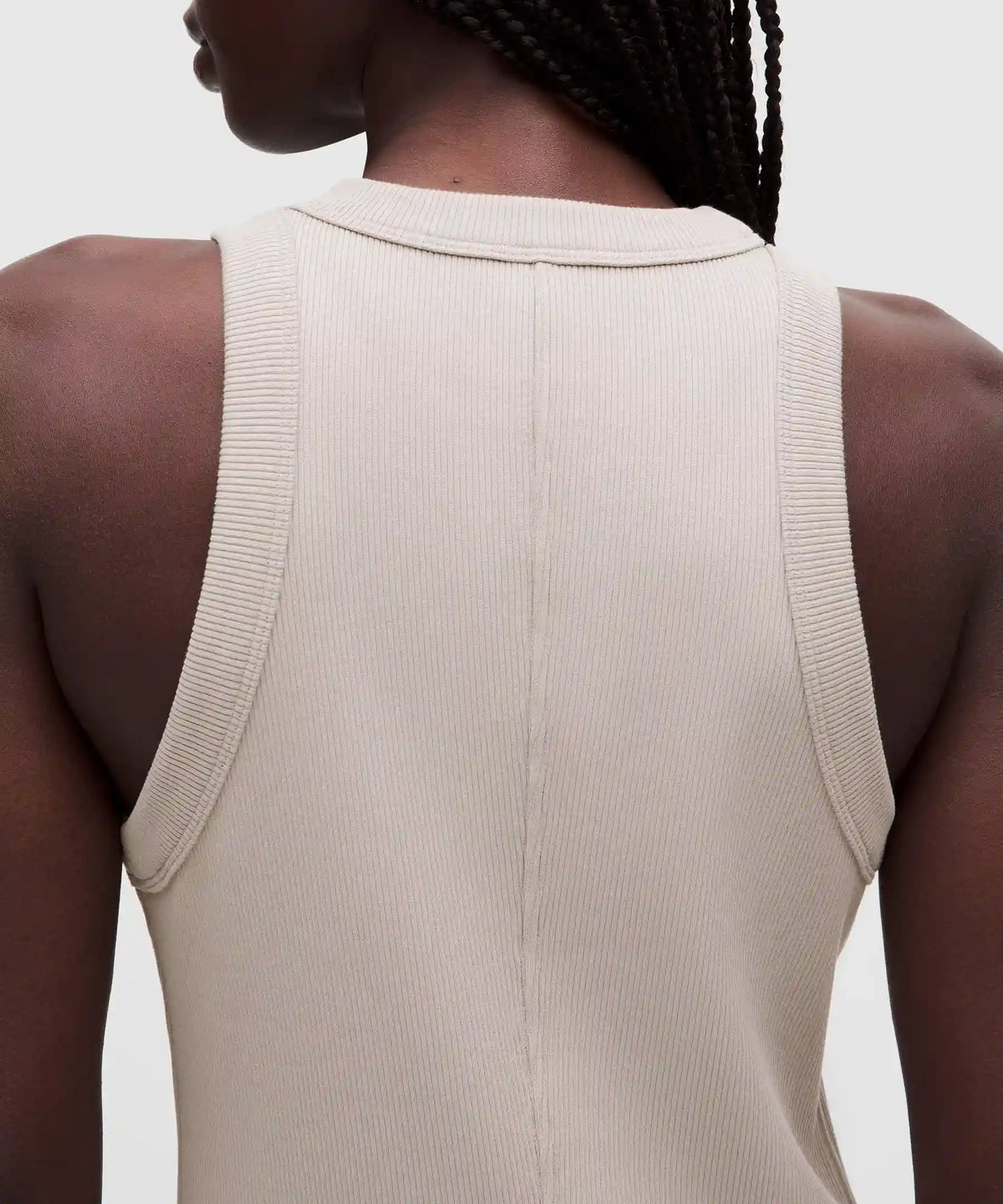 Ribbed Heavyweight Cotton-Blend Midi Dress