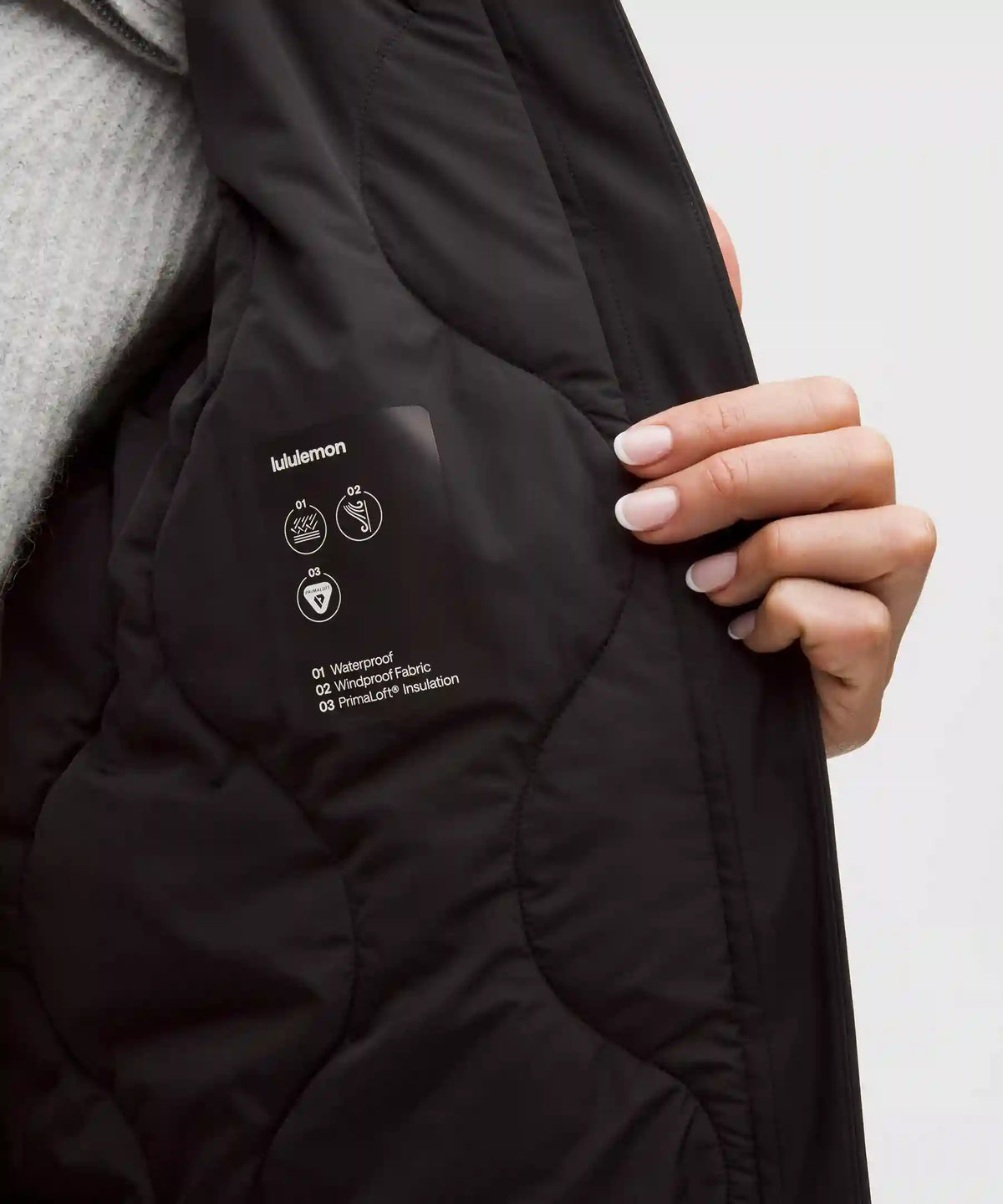 Oversized Insulated Rain Coat