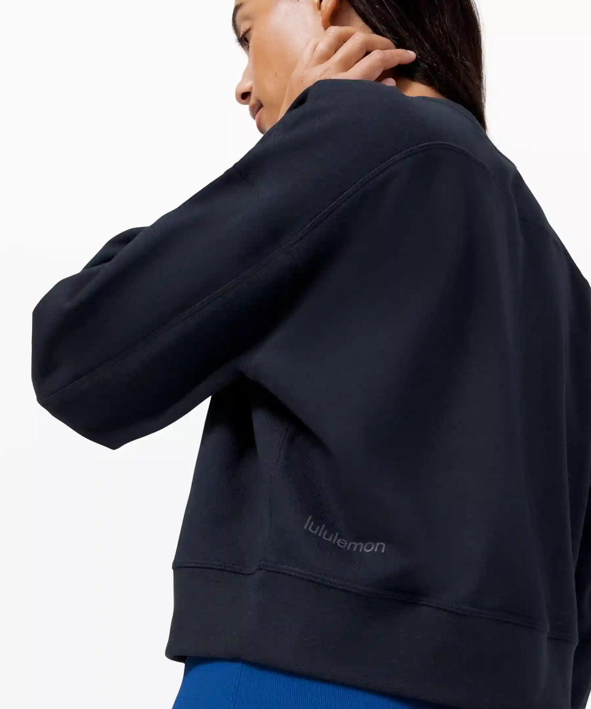 Perfectly Oversized Cropped Crew *French Terry