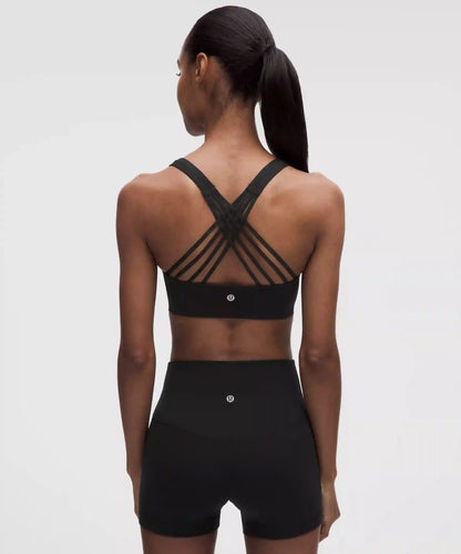 FlexyFlex Strappy Yoga Bra *Light Support, A-C Cups