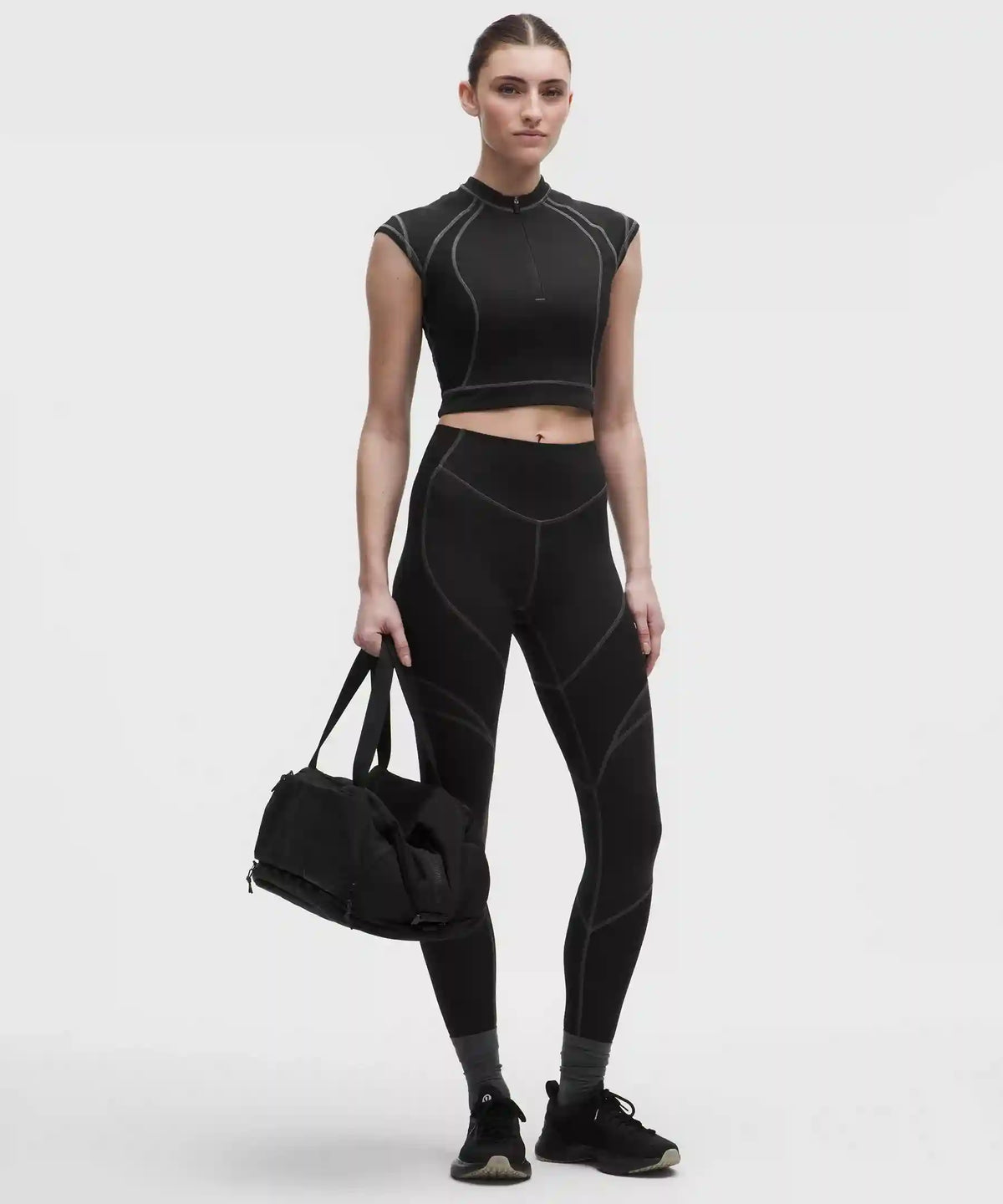 Everlux Panelled Short-Sleeve Shirt