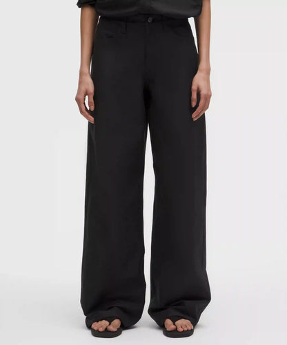 EasyFive Low-Rise Classic Wide-Leg Pant *Short
