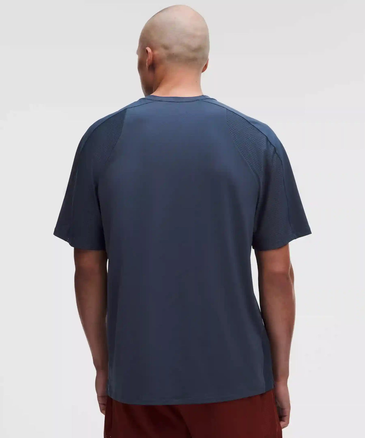 UV-Protective Mesh Panelled Tennis Shirt