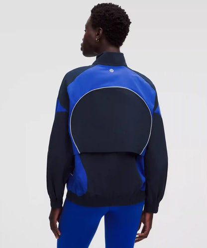 Ventilated Oversized Track Jacket