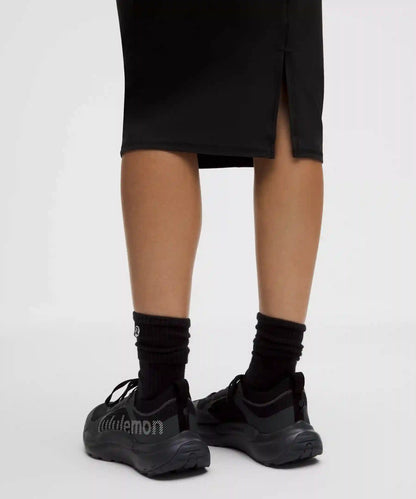 Nulu Slim-Fit High-Rise Midi Skirt