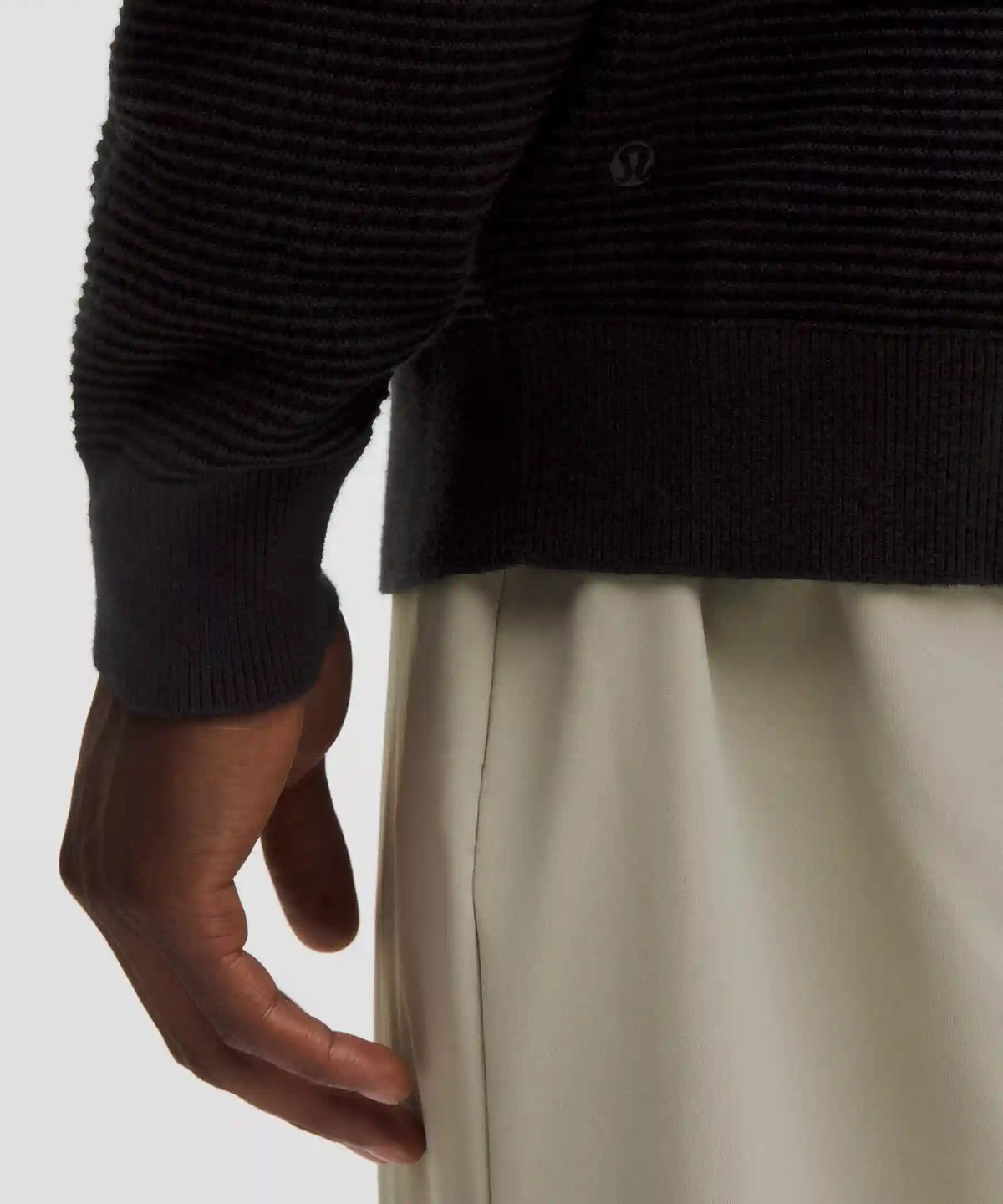 Cotton-Blend Knit Collared Cardigan