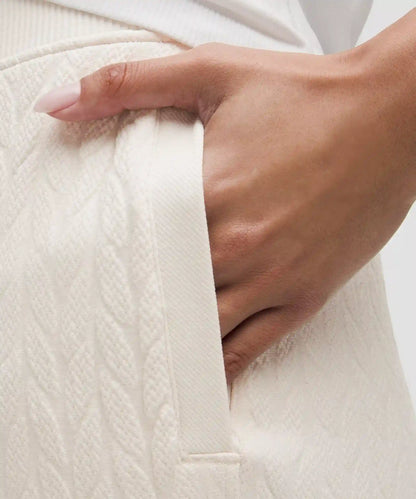 Engineered Warmth Cable-Knit Pant