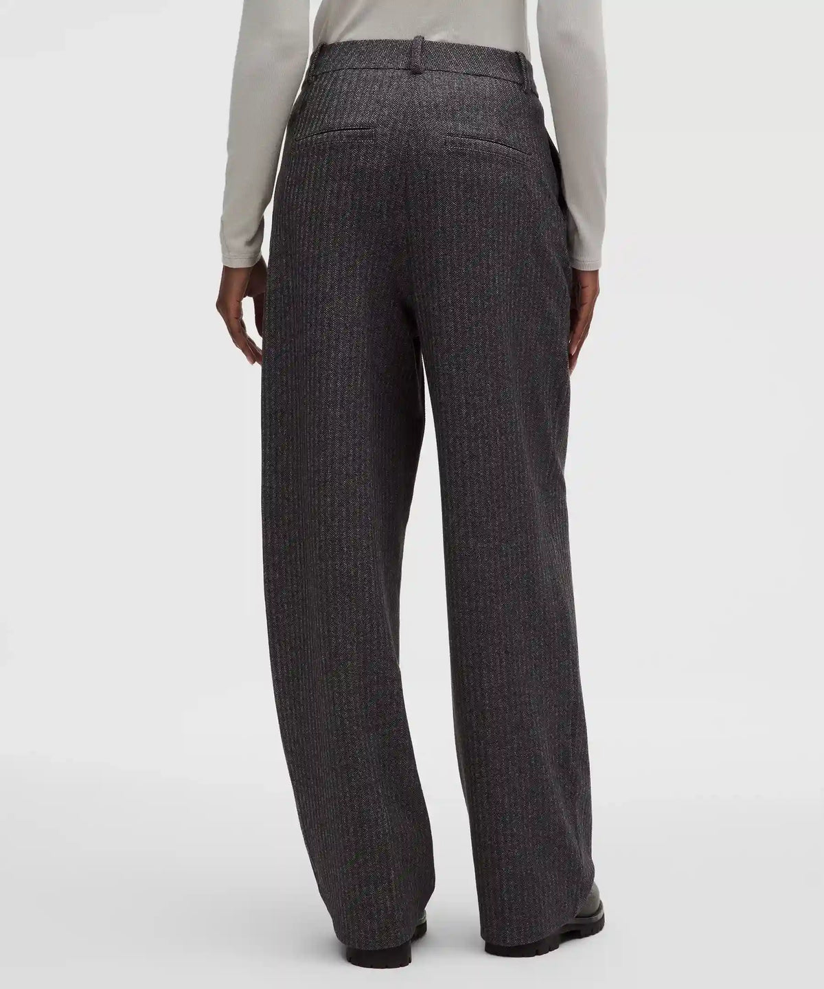 Daydrift High-Rise Wide-Leg Trouser Regular *Herringbone