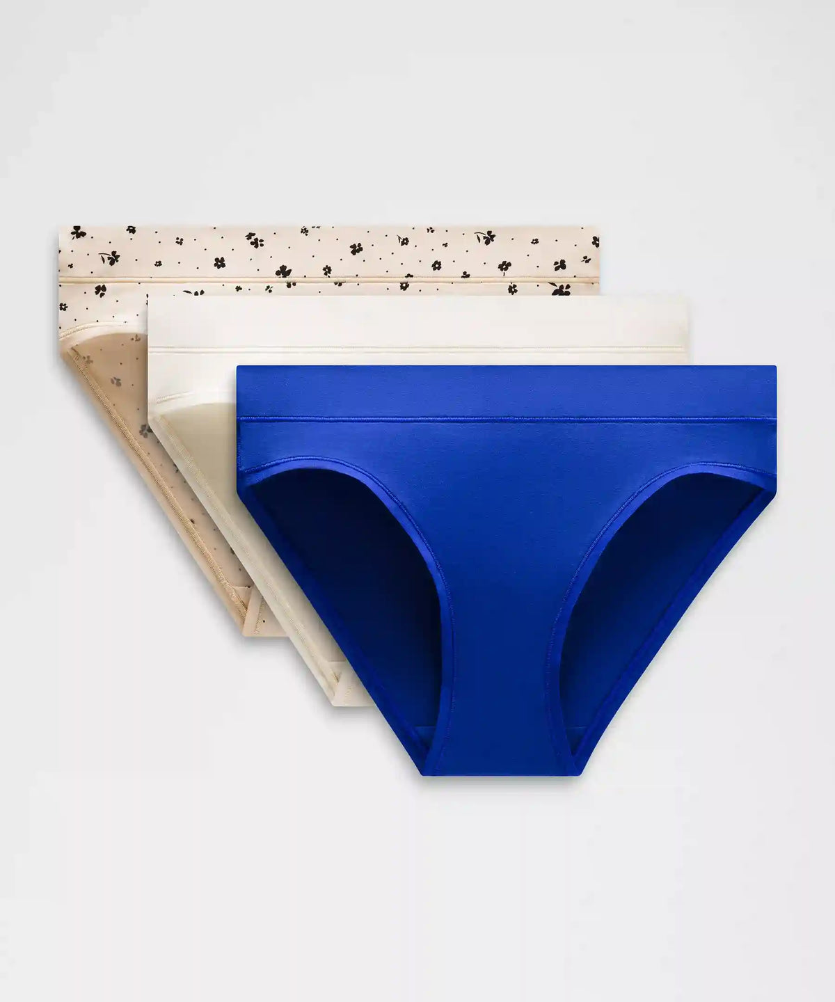 UnderEase Mid-Rise Bikini Underwear *3 Pack