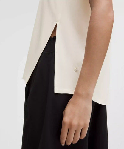 SilkyAppeal Side-Slit Tank Top