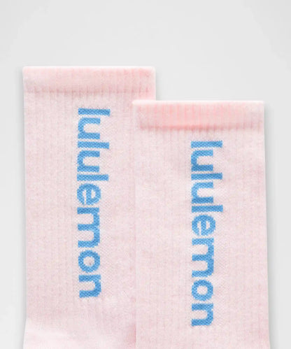 Unisex Daily Essential Crew Socks *Wordmark