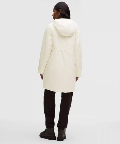 Waterproof Insulated Cinch-Waist Parka