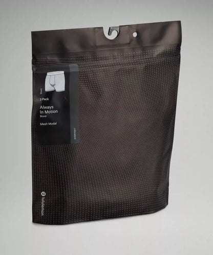 Always In Motion Mesh Boxer 5" *3 Pack