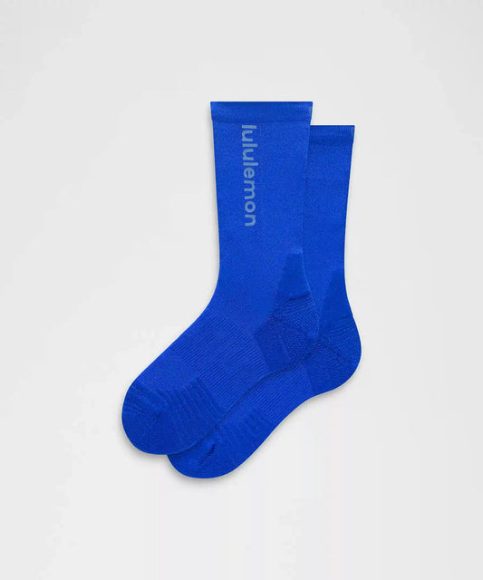 Unisex Power Stride Cushion Crew Socks *Wordmark