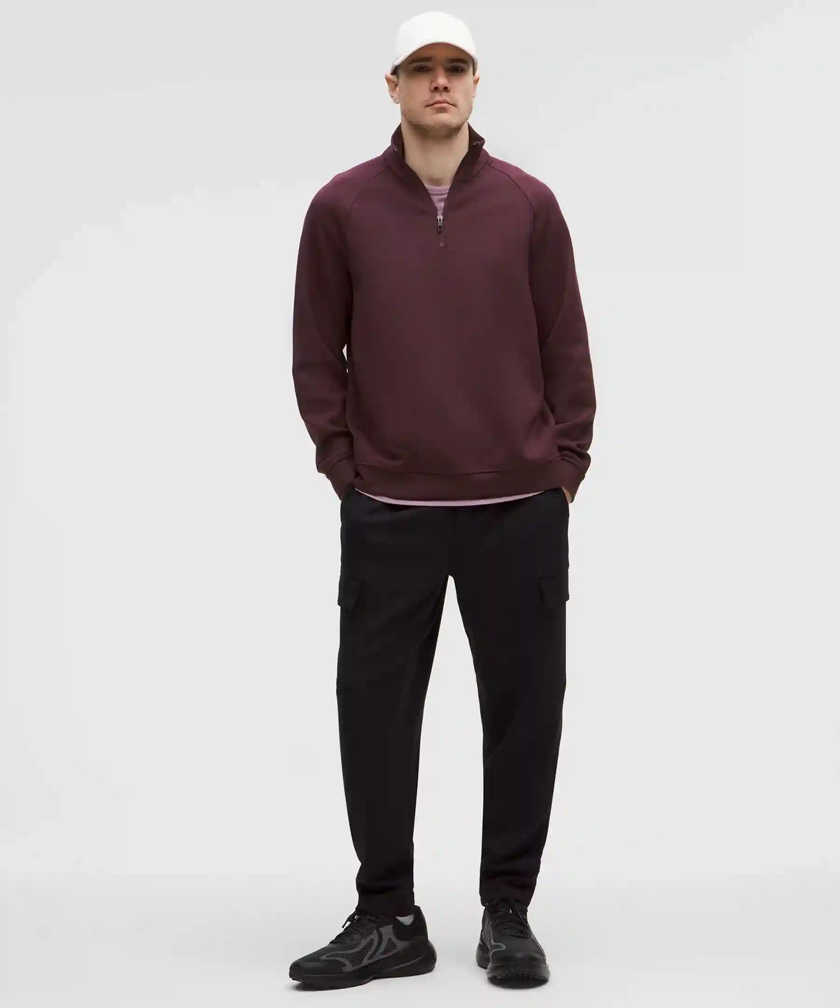 Smooth Spacer Quarter Zip