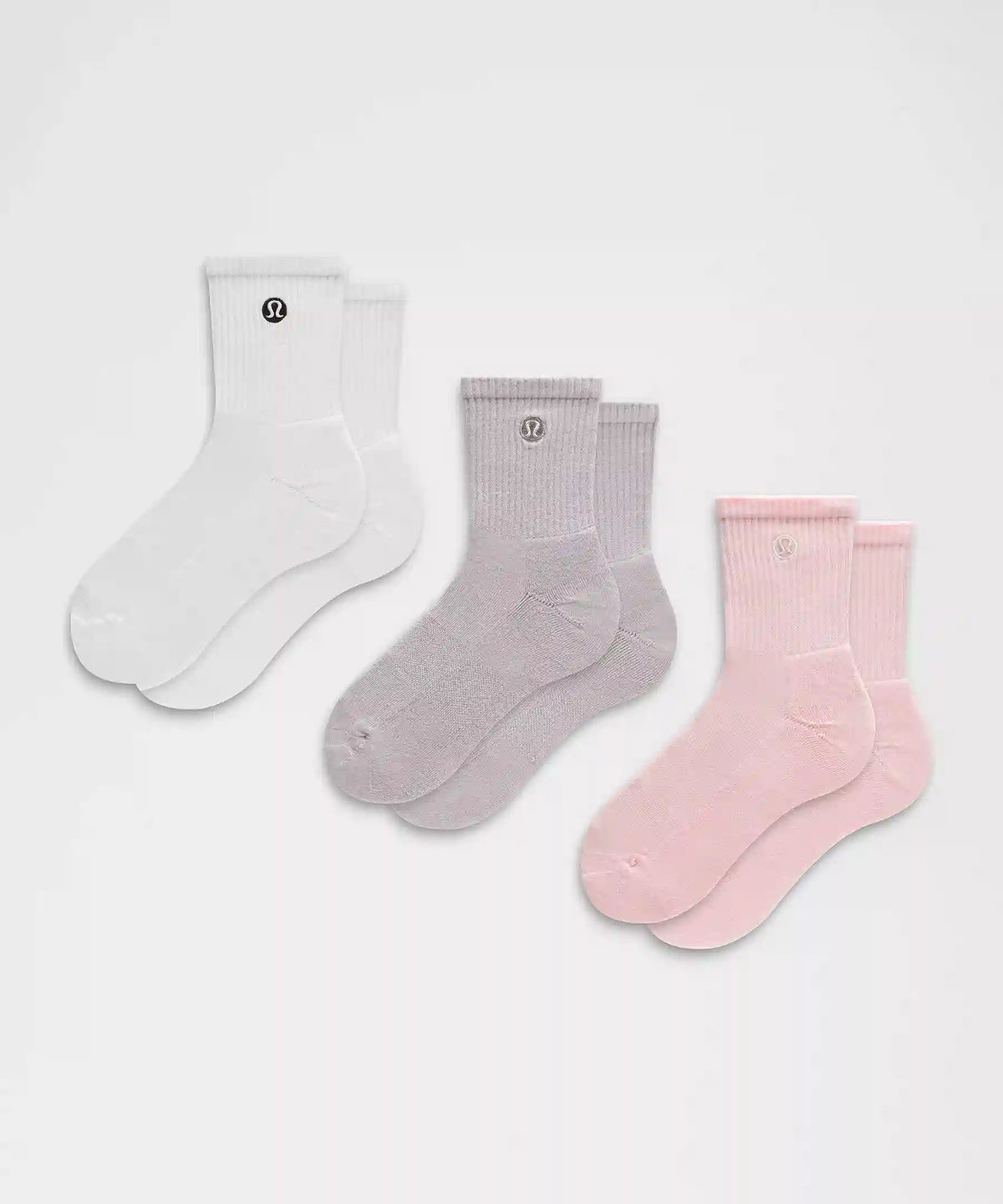 Unisex Daily Essential Quarter Socks *3 Pack
