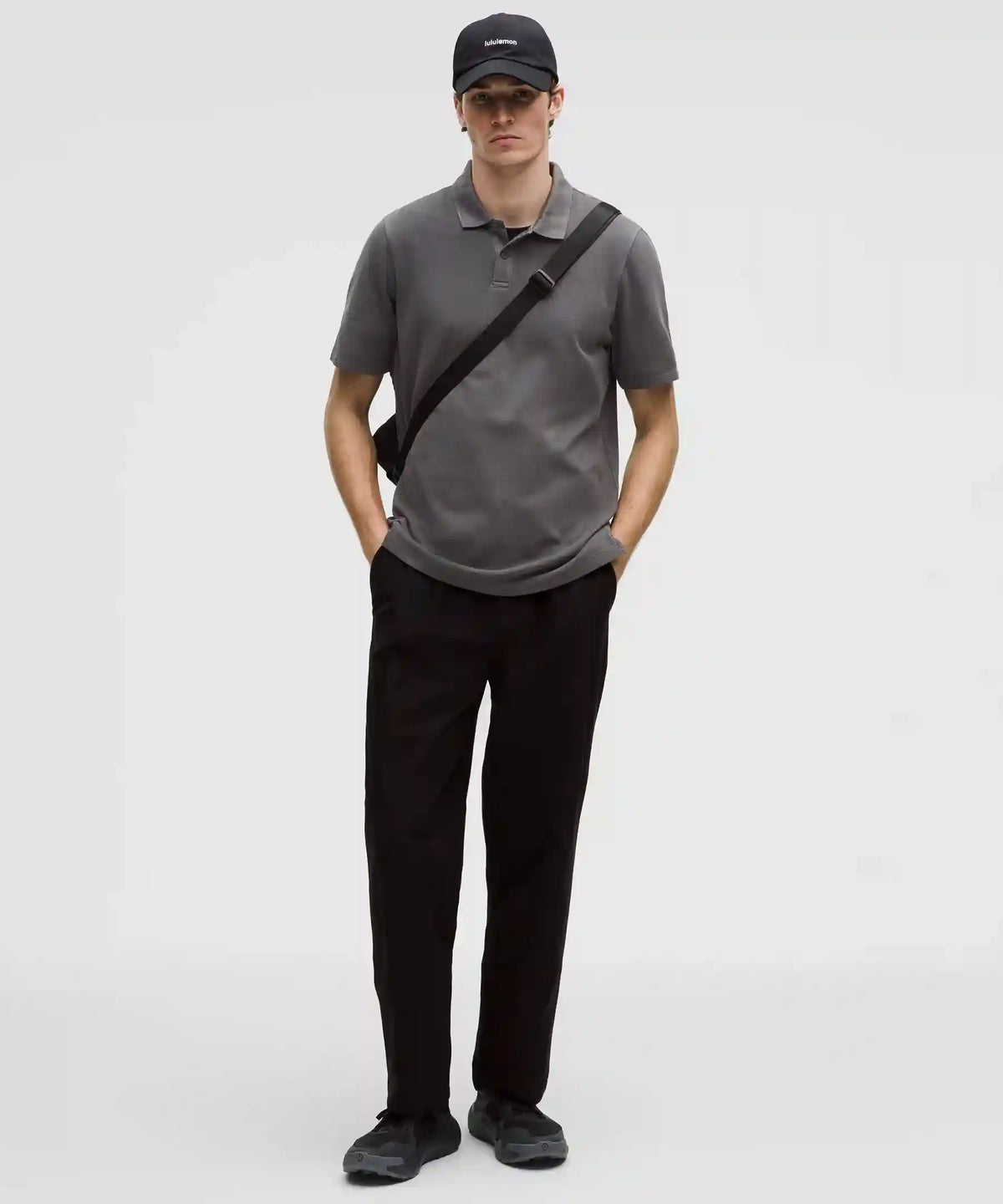 Cotton Pique Short-Sleeve Polo Shirt