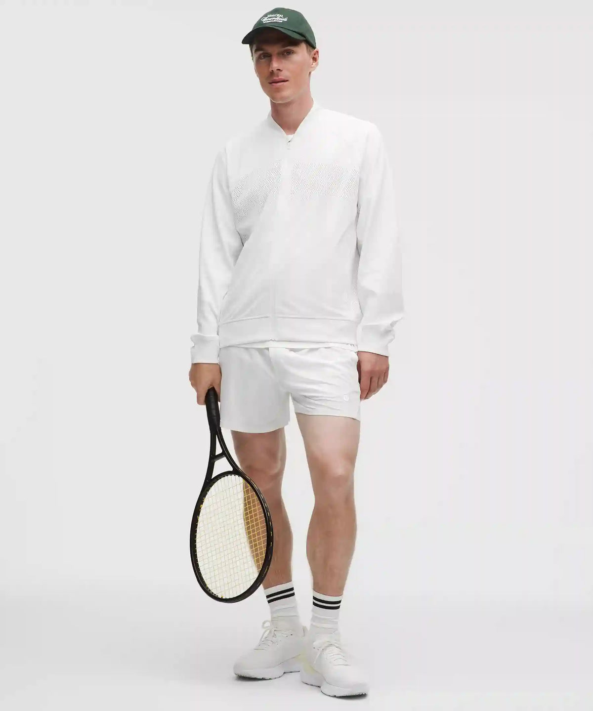 Men's Engineered Knit Mesh Tennis Jacket