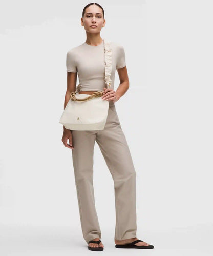 Convertible Ruched Strap Crossbody Bag 6.5L