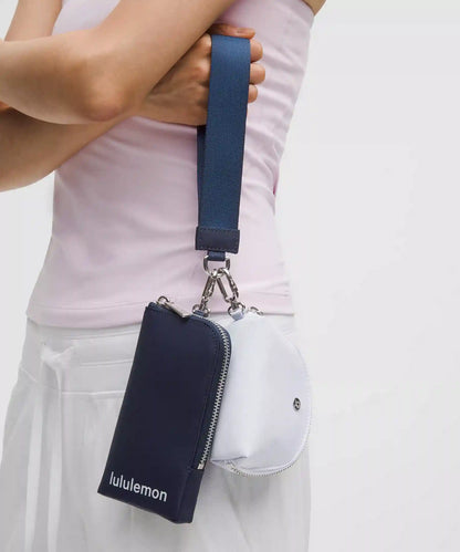Dual Pouch Wristlet *Wallet