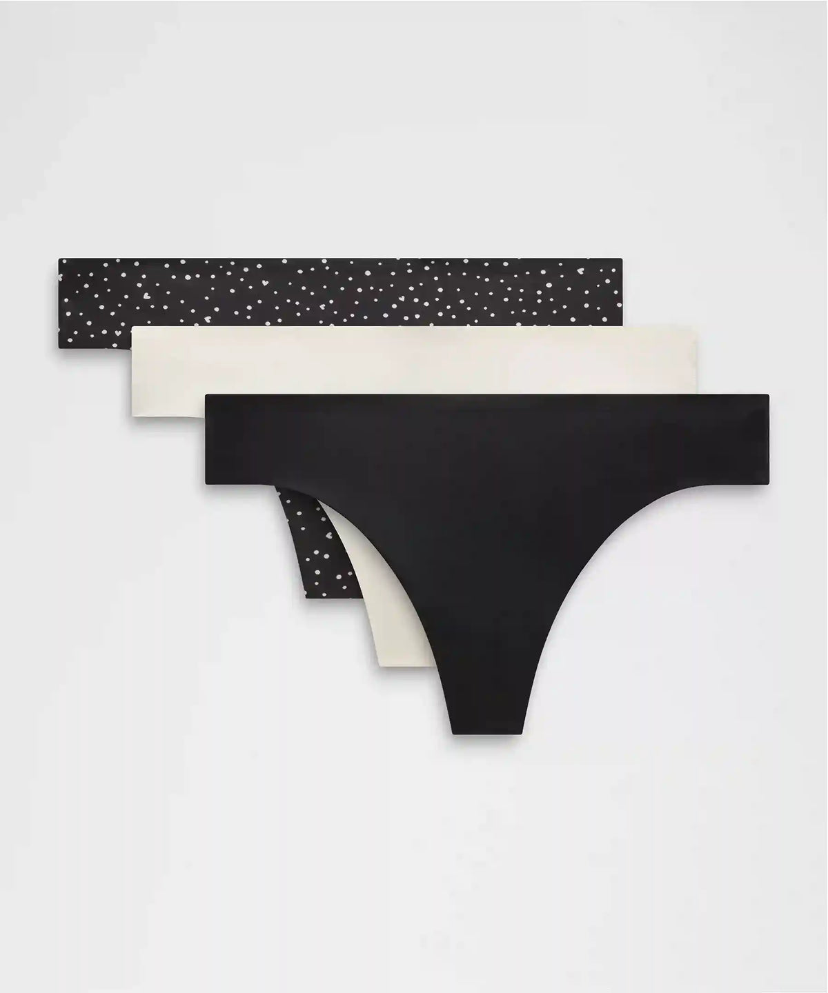 InvisiWear Mid-Rise Thong Underwear *3 Pack