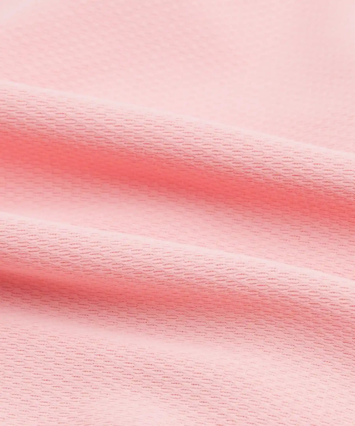 UV-Protective Textured Mesh Tennis Shirt