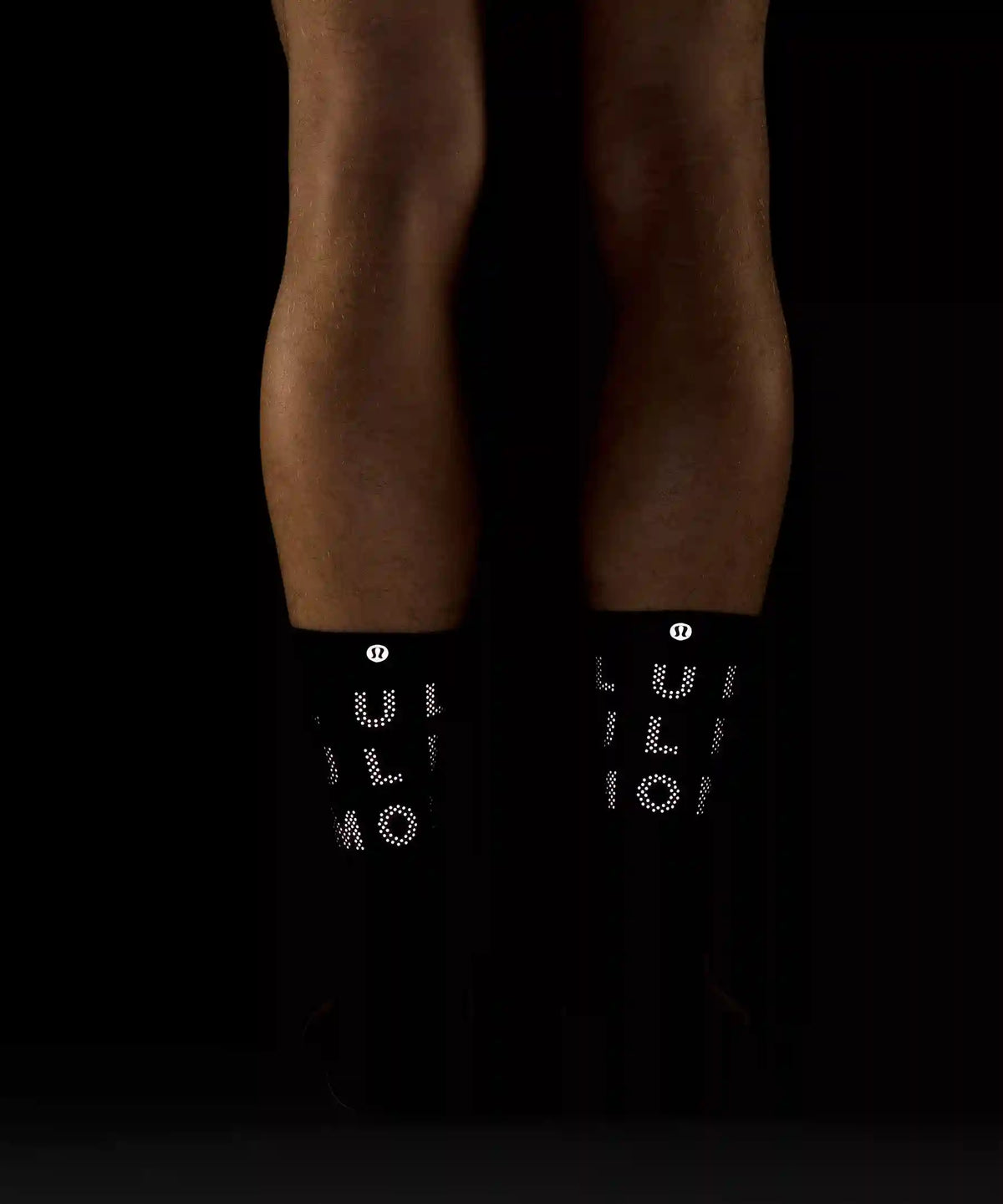 Unisex Power Stride Crew Socks *Reflective