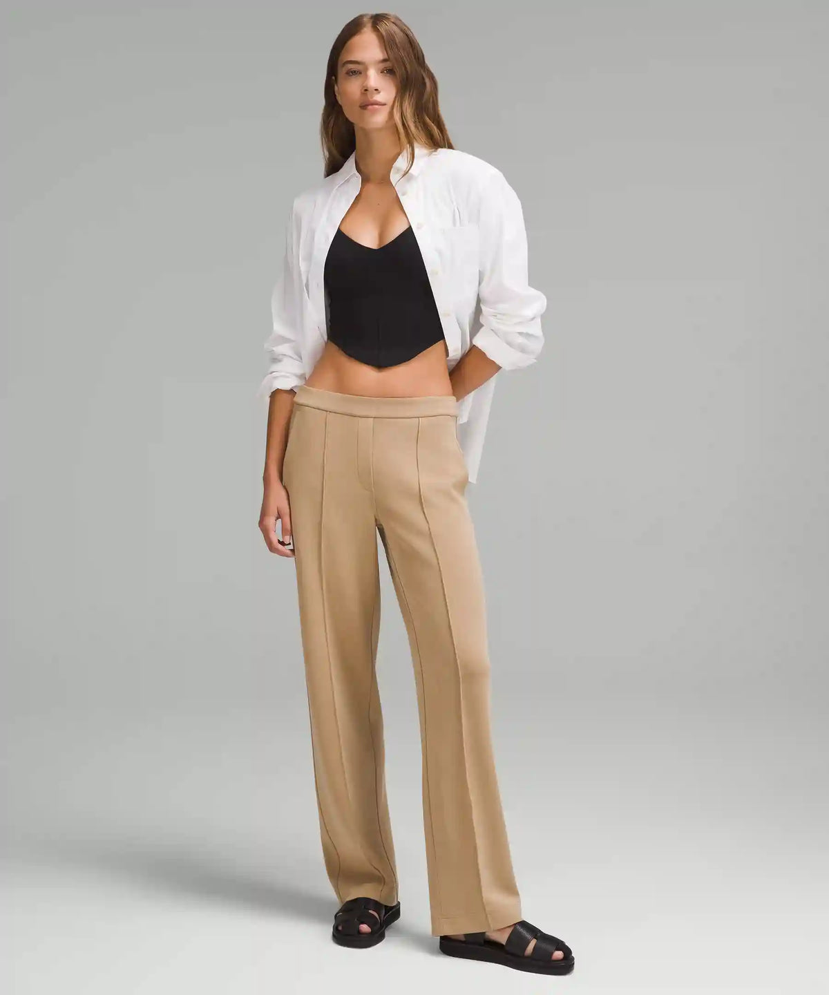 Softstreme Pintuck Mid-Rise Pant *Regular