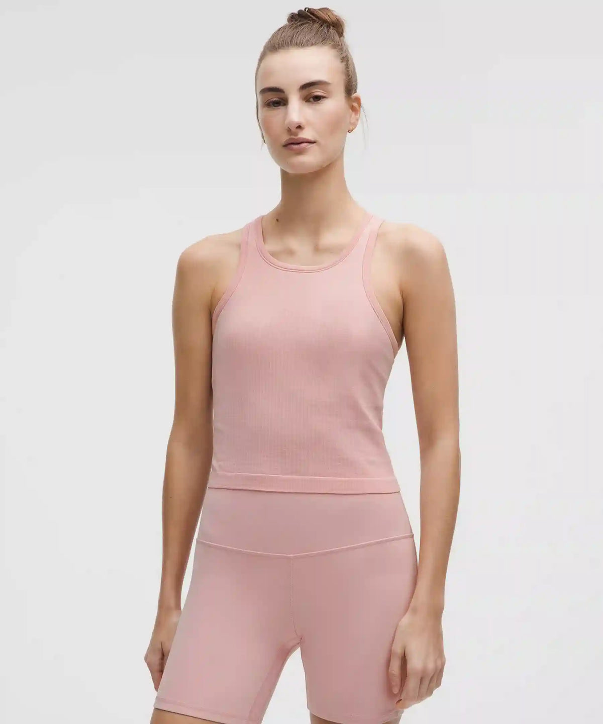 Ebb to Street Cropped Racerback Tank Top *Light Support, B/C Cup