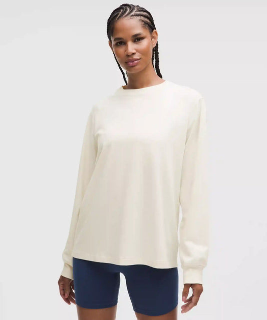 All Yours Organic Cotton-Blend Long-Sleeve Shirt