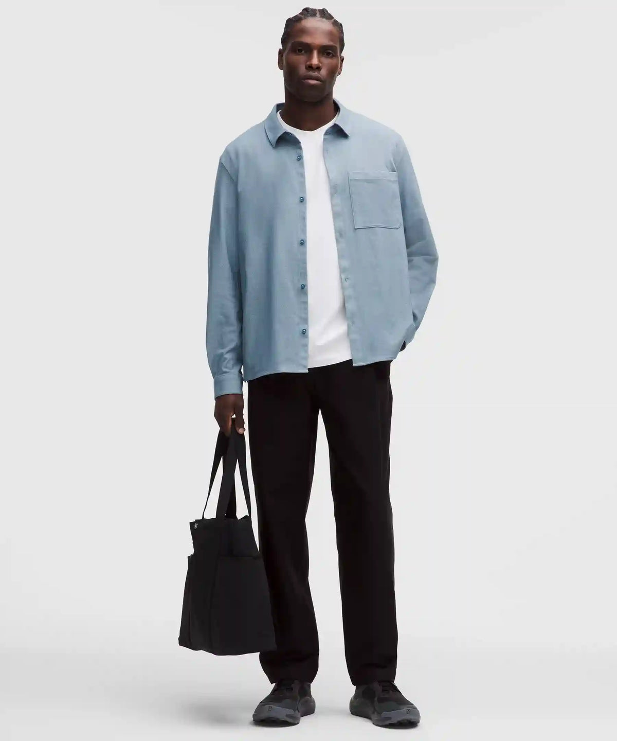 Brushed Woven Overshirt
