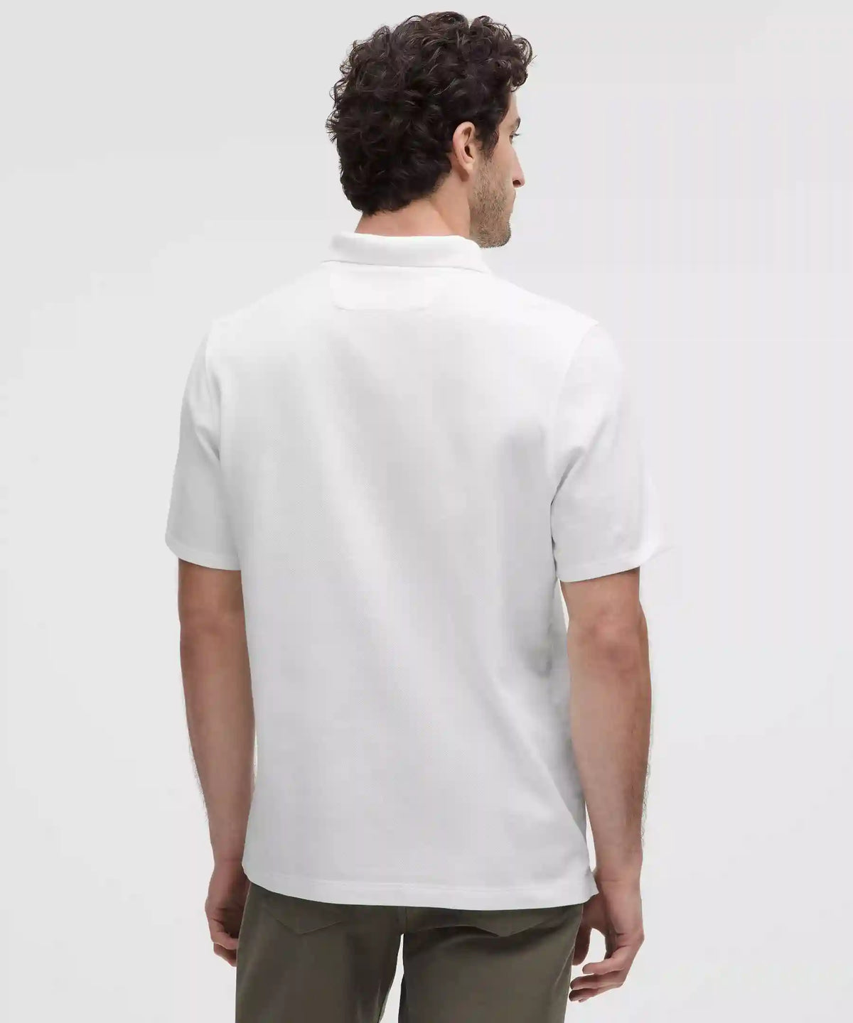 Cotton Pique Short-Sleeve Polo Shirt