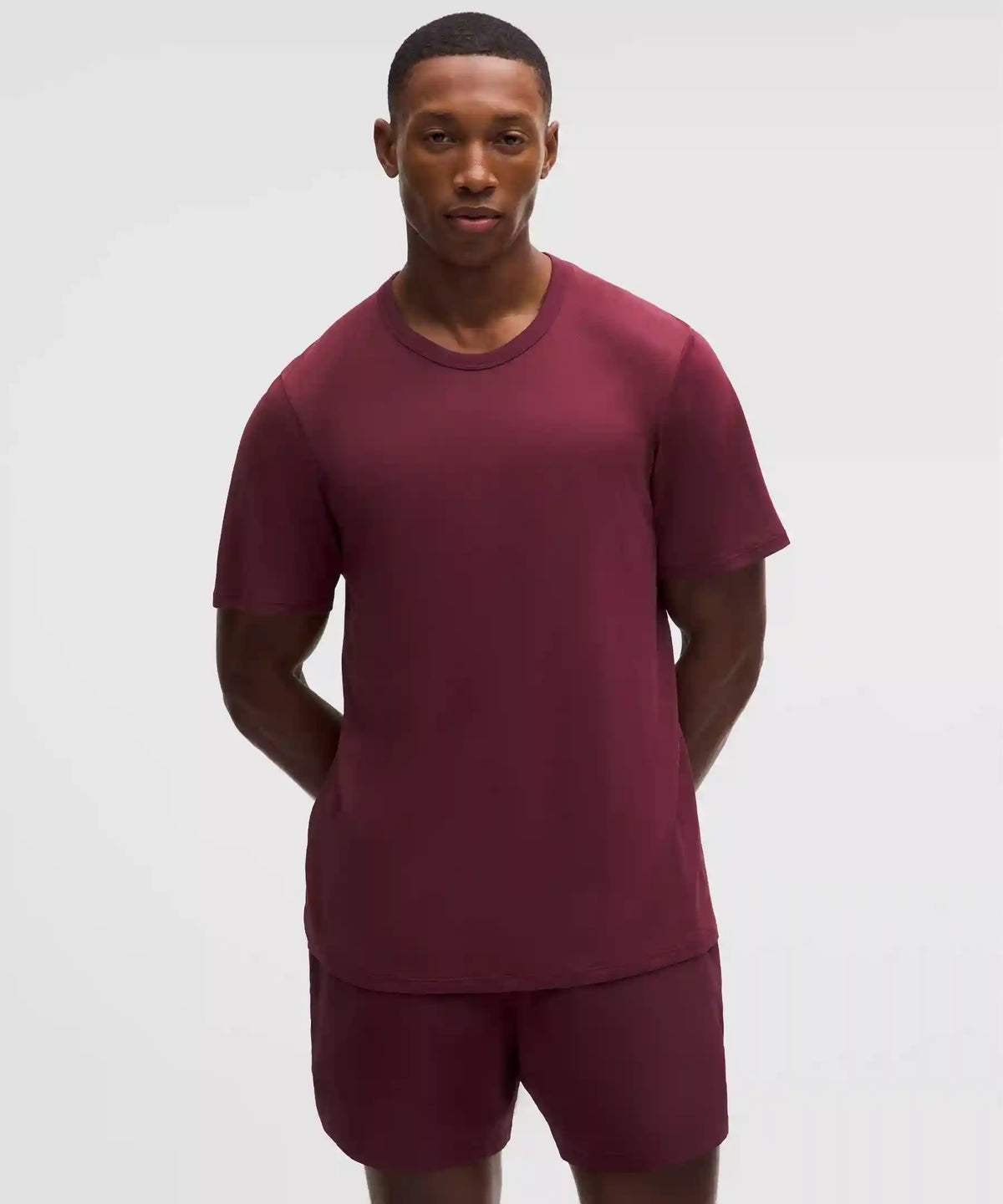 Men's Fast and Free Short-Sleeve Shirt *Perforated Stripe