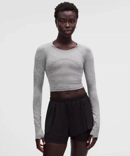 Swiftly Tech Cropped Long-Sleeve Shirt 2.0
