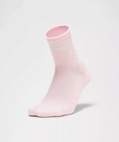 Unisex Daily Essential Quarter Socks *Stripe